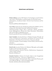 Autorinnen und Autoren