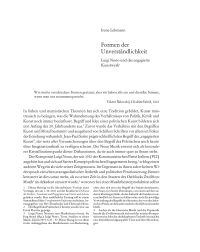 Formen der Unverständlichkeit