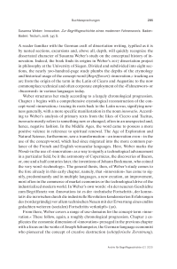 Buchbesprechnung Susanna Weber: Innovation. Zur Begriffsgeschichte eines modernen Fahnenworts. Baden- Baden: Tectum, 2018. 345 S.