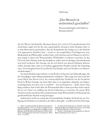 »Der Mensch ist antinomisch geschaffen«