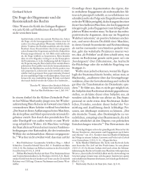 Die Frage der Hegemonie und die Resistenzkraft des Rechts