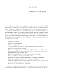 Sehnsucht nach Israel