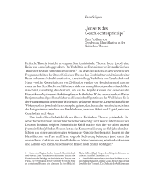 »Jenseits des Geschlechterprinzips«