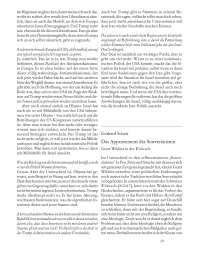 Das Appeasement der Souveränisten