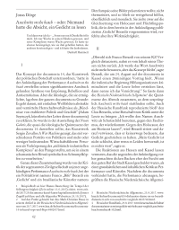 ›Auschwitz on the beach‹ – oder: Niemand hatte die Absicht, ein Gedicht zu lesen