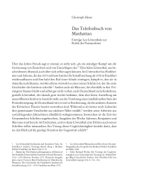 Das Telefonbuch von Manhattan