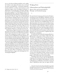Lebensschutz und Nationalpolitik