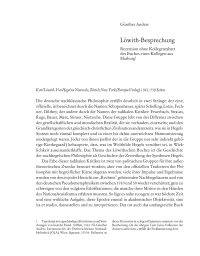 Löwith-Besprechung (1942)