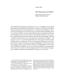 Der Deserteur als Held