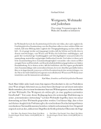 Wertgesetz, Weltmarkt und Judenhass