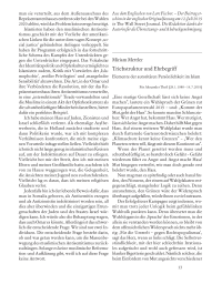 Triebstruktur und Ehrbegriff