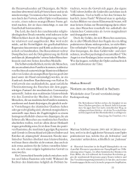 Notizen zu einem Mord in Sachsen