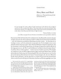Hess, Marx und Herzl