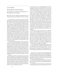 Die Logik des Antisemitismus