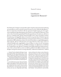 Laienkunst – organisierte Banausie?