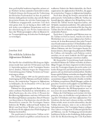 Die wirkliche Lektion des Afghanistan-Debakels