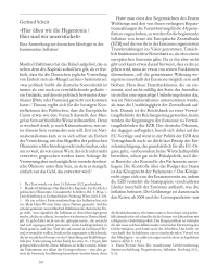 »Hier üben wir die Hegemonie / Hier sind wir unzerstückelt«