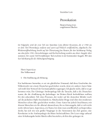 Provokation