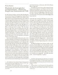 Wiederkehr des Immergleichen im Antisemitismus – erläutert am Beispiel eines Antizionisten der ČSSR