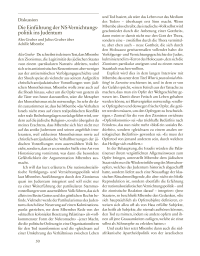 Die Einführung der NS-Vernichtungspolitik ins Judentum