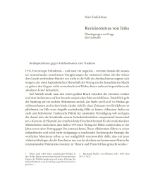 Revisionismus von links