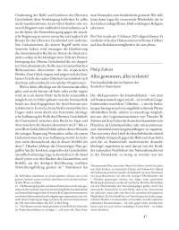 Alles gewonnen, alles verloren?