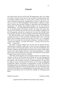 Vorwort