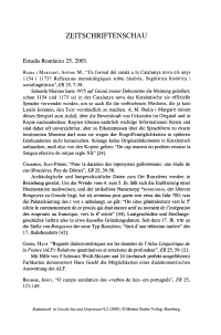 Zeitschriftenschau