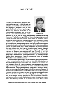 Eingegangene Schriften