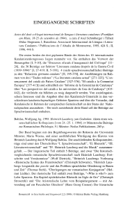 Zeitschriftenschau
