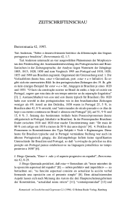 Zeitschriftenschau