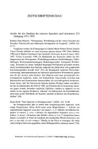 Zeitschriftenschau