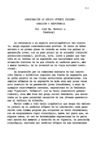 Aproximación al léxico juvenil chileno: Creación y pervivencia 