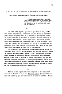 Coloquio, Tumulto. La referencia de un cronista 