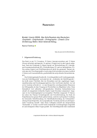 Bredel, Ursula (2024): Das Schriftsystem des Deutschen. Graphetik – Graphematik – Orthographie – Erwerb. Eine Einführung.