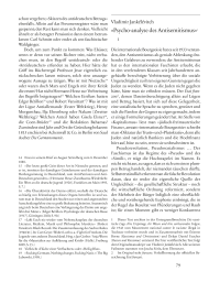 »Psycho-analyse des Antisemitismus«
