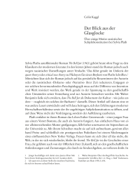 Der Blick aus der Glasglock