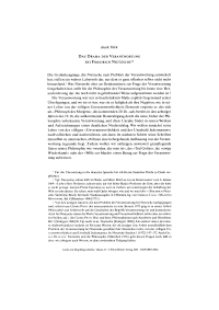 Das Drama der Verantwortung bei Friedrich Nietzsche