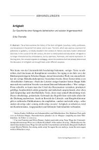 Artigkeit