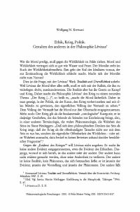Ethik, Krieg, Politik