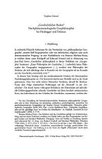 „Geschichtlicher Boden"