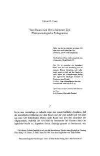 Vom Raum zum Ort in kürzester Zeit 