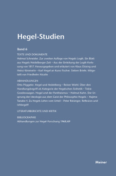 Hegel-Studien Band 6