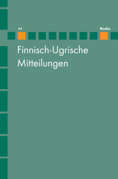 Finnisch-Ugrische Mitteilungen Band 44 Finnisch-Ugrische Mitteilungen Band 44