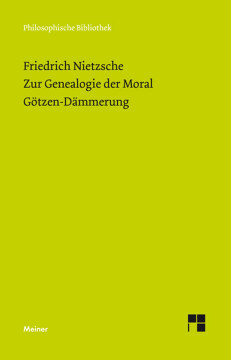 Zur Genealogie der Moral (1887). Götzen-Dämmerung (1889) Zur Genealogie der Moral (1887). Götzen-Dämmerung (1889)