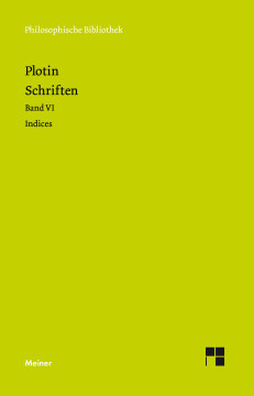 Schriften. Band VI. Indices Schriften. Band VI. Indices