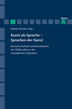 Kunst als Sprache - Sprachen der Kunst Kunst als Sprache - Sprachen der Kunst
