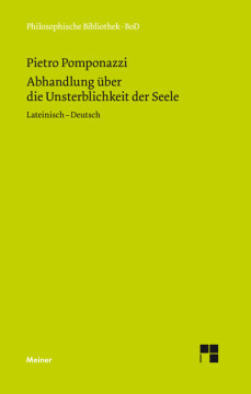 Abhandlung über die Unsterblichkeit der Seele Abhandlung über die Unsterblichkeit der Seele