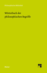 Wörterbuch der philosophischen Begriffe
