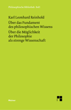Über das Fundament des philosophischen Wissens. Über die Möglichkeit der Philosophie als strenge Wissenschaft Über das Fundament des philosophischen Wissens. Über die Möglichkeit der Philosophie als strenge Wissenschaft